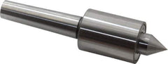 Riten - MT3 Taper Shank, 1-3/4" Head Diam 4,600 Lb Capacity Live Center - 5,000 Max RPM, 2-3/8" Head Length, 7/8" Point Diam, 1-1/8" Point Len, 920 Lb Max Workpc, Standard Point - Apex Tool & Supply