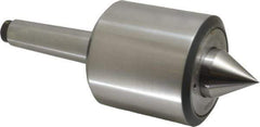 Riten - MT4 Taper Shank, 3-3/4" Head Diam 10,900 Lb Capacity Live Center - 4,000 Max RPM, 3-27/32" Head Length, 1.6563" Point Diam, 1-3/4" Point Len, 4,800 Lb Max Workpc, Standard Point - Apex Tool & Supply