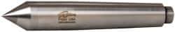 Riten - 0.7" Head Diam, Carbide-Tipped Steel Standard Point Half Dead Center - 2MT Morse Taper, 0.7" Point Diam, 4-3/16" OAL - Apex Tool & Supply
