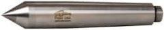 Riten - 0.7" Head Diam, Carbide-Tipped Steel Standard Point Half Dead Center - 2MT Morse Taper, 0.7" Point Diam, 4-3/16" OAL - Apex Tool & Supply