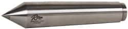 Riten - 1.748" Head Diam, Carbide-Tipped Steel Standard Point Half Dead Center - 5MT Morse Taper, 1.748" Point Diam, 8-1/2" OAL - Apex Tool & Supply