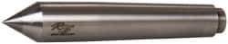 Riten - 0.938" Head Diam, Carbide-Tipped Steel Standard Point Solid Dead Center - 3MT Morse Taper, 0.938" Point Diam, 5-1/4" OAL - Apex Tool & Supply