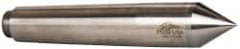 Riten - 0.938" Head Diam, Hardened Tool Steel Standard Point Half Dead Center - 3MT Morse Taper, 0.938" Point Diam, 5-1/4" OAL - Apex Tool & Supply