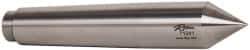 Riten - 1.231" Head Diam, Hardened Tool Steel Standard Point Solid Dead Center - 4MT Morse Taper, 1.231" Point Diam, 6-3/4" OAL - Apex Tool & Supply