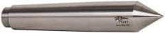Riten - 1.231" Head Diam, Hardened Tool Steel Standard Point Solid Dead Center - 4MT Morse Taper, 1.231" Point Diam, 6-3/4" OAL - Apex Tool & Supply