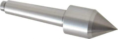 Riten - 1-1/4" Head Diam, Carbide-Tipped Steel Standard Point Solid Dead Center - 2MT Morse Taper, 1-1/4" Point Diam - Apex Tool & Supply