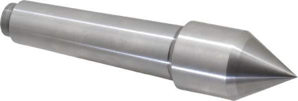 Riten - 1-1/4" Head Diam, Carbide-Tipped Steel Standard Point Solid Dead Center - 3MT Morse Taper, 1-1/4" Point Diam - Apex Tool & Supply