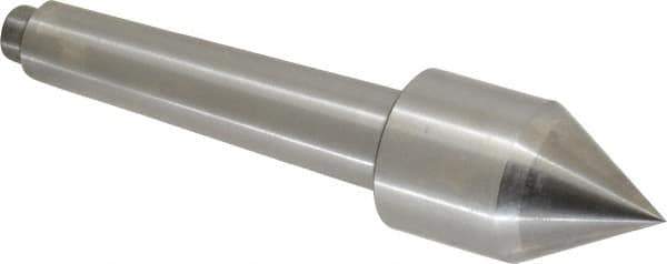 Riten - 1-1/4" Head Diam, Carbide-Tipped Steel Standard Point Solid Dead Center - Jarno 6 Taper, 1-1/4" Point Diam - Apex Tool & Supply