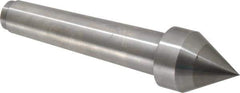 Riten - 1-3/4" Head Diam, Carbide-Tipped Steel Standard Point Solid Dead Center - Jarno 10 Taper, 1-3/4" Point Diam - Apex Tool & Supply