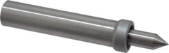 Concentric - Straight Shank, Live Center - 3,000 Max RPM, 0.378" Point Diam, 0.88" Point Len, 274 Lb Max Workpiece, Standard Point - Apex Tool & Supply