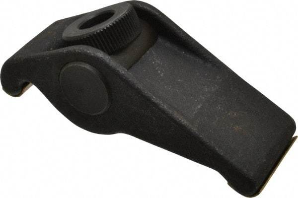 Value Collection - 1/2" Stud, 2-1/16" Max Clamping Height, Steel, Adjustable & Self-Positioning Strap Clamp - 1-5/8" Wide, 1-7/16" High, 1-7/16" Heel to Stud Center - Apex Tool & Supply