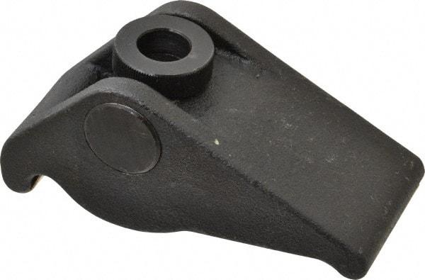 Value Collection - 3/4" Stud, 4-1/4" Max Clamping Height, Steel, Adjustable & Self-Positioning Strap Clamp - 2-5/8" Wide, 2-1/4" High, 2-1/8" Heel to Stud Center - Apex Tool & Supply
