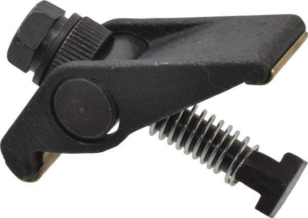 Value Collection - 3/8" Stud, 1-3/4" Max Clamping Height, Steel Strap Clamp Assembly - Swing Clamp, Swivel Strap Heel, 1" Strap Thickness, 1-1/4" Strap Width - Apex Tool & Supply