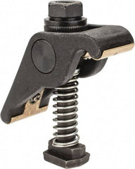 Value Collection - 1/2" Stud, 1/2-13 Tap Size, 2-1/16" Max Clamping Height, Steel Strap Clamp Assembly - Swing Clamp, Swivel Strap Heel, 1-7/16" Strap Thickness, 1-5/8" Strap Width - Apex Tool & Supply