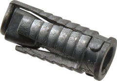 Made in USA - 11/16" Diam, 11/16" Drill, 1-3/4" OAL, Four Way Expansion Concrete Anchor - Grade 5 Alloy Steel, Zinc-Plated Finish, Hex Nut Head, Hex Drive - Apex Tool & Supply