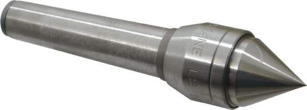 Value Collection - MT2 Taper Shank, 1.09" Head Diam Live Center - 0.945" Point Diam, 0.91" Point Len, 440 Lb Max Workpc, 4.73" OAL, Standard Point - Apex Tool & Supply