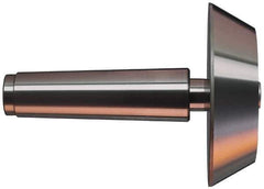 Concentric - 2.26 to 2.84" Point Diam, Hardened Tool Steel Lathe Bell Head Point - Compatible with Live Centers - Apex Tool & Supply