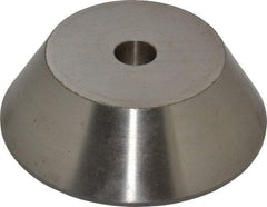 Concentric - 2.17 to 3-1/4" Point Diam, Hardened Tool Steel Lathe Bell Head Point - Compatible with Live Centers - Apex Tool & Supply