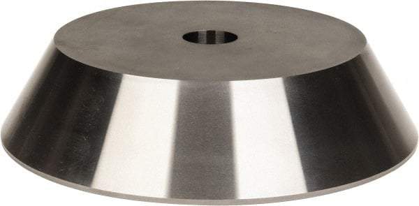 Concentric - 4.6 to 6.19" Point Diam, Hardened Tool Steel Lathe Bell Head Point - Compatible with Live Centers - Apex Tool & Supply