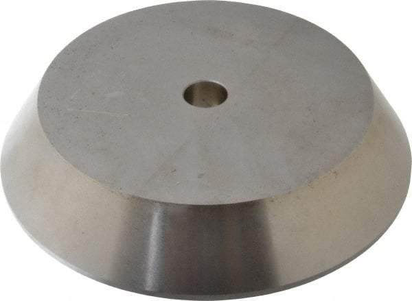 Concentric - 6.06 to 7.65" Point Diam, Hardened Tool Steel Lathe Bell Head Point - Compatible with Live Centers - Apex Tool & Supply