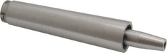 Concentric - 2MT Taper, Hardened Tool Steel Lathe Shank - Compatible with Live Centers - Apex Tool & Supply