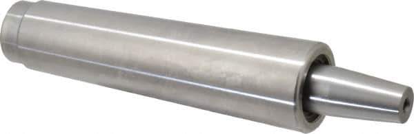 Concentric - 4MT Taper, Hardened Tool Steel Lathe Shank - Compatible with Live Centers - Apex Tool & Supply
