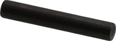 Holo-Krome - 4mm Diam x 25mm Pin Length Grade 8 Alloy Steel Standard Dowel Pin - Black Luster Finish, C 60 (Surface) & C 50-58 Hardness, 1 Beveled & 1 Rounded End - Apex Tool & Supply