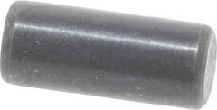 Holo-Krome - 5mm Diam x 12mm Pin Length Grade 8 Alloy Steel Standard Dowel Pin - Black Luster Finish, C 60 (Surface) & C 50-58 Hardness, 1 Beveled & 1 Rounded End - Apex Tool & Supply