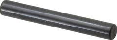 Holo-Krome - 8mm Diam x 60mm Pin Length Grade 8 Alloy Steel Standard Dowel Pin - Black Luster Finish, C 60 (Surface) & C 50-58 Hardness, 1 Beveled & 1 Rounded End - Apex Tool & Supply