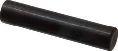 Holo-Krome - 10mm Diam x 50mm Pin Length Grade 8 Alloy Steel Standard Dowel Pin - Black Luster Finish, C 60 (Surface) & C 50-58 Hardness, 1 Beveled & 1 Rounded End - Apex Tool & Supply