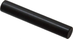 Holo-Krome - 10mm Diam x 60mm Pin Length Grade 8 Alloy Steel Standard Dowel Pin - Black Luster Finish, C 60 (Surface) & C 50-58 Hardness, 1 Beveled & 1 Rounded End - Apex Tool & Supply