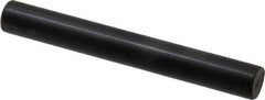 Holo-Krome - 10mm Diam x 80mm Pin Length Grade 8 Alloy Steel Standard Dowel Pin - Black Luster Finish, C 60 (Surface) & C 50-58 Hardness, 1 Beveled & 1 Rounded End - Apex Tool & Supply
