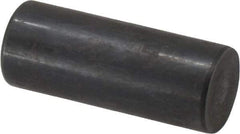 Holo-Krome - 20mm Diam x 50mm Pin Length Grade 8 Alloy Steel Standard Dowel Pin - Black Luster Finish, C 60 (Surface) & C 50-58 Hardness, 1 Beveled & 1 Rounded End - Apex Tool & Supply