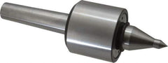 Riten - MT4 Taper Shank, 3-1/16" Head Diam 4,500 Lb Capacity Live Center - 5,000 Max RPM, 2-25/32" Head Length, 1/2" Point Diam, 2-5/8" Point Len, 1,100 Lb Max Workpc, 3/4" Long Tip, 3/4" Tip Diam, Long Point - Apex Tool & Supply