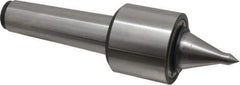 Riten - MT5 Taper Shank, 3-1/16" Head Diam 6,800 Lb Capacity Live Center - 5,000 Max RPM, 2-25/32" Head Length, 1/2" Point Diam, 2-5/8" Point Len, 1,100 Lb Max Workpc, 3/4" Long Tip, 2-1/2" Tip Diam, Long Point - Apex Tool & Supply