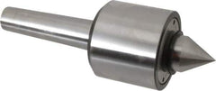Riten - MT4 Taper Shank, 3-1/16" Head Diam 4,500 Lb Capacity Live Center - 4,000 Max RPM, 2-25/32" Head Length, 1-3/8" Point Diam, 1-13/16" Point Len, 2,100 Lb Max Workpc, Standard Point - Apex Tool & Supply