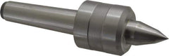 Value Collection - MT3 Taper Shank, 1.775" Head Diam Live Center - 1.7" Head Length, 7/8" Point Diam, 1.4" Point Len, 661 Lb Max Workpc, 6.45" OAL, Long Point - Apex Tool & Supply