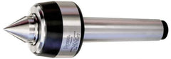 Royal Products - MT6 Taper Shank, 4" Head Diam 10,080 Lb Capacity Live Center - 3,500 Max RPM, 3.15" Head Length, 2" Point Diam, 2.31" Point Len, 4,080 Lb Max Workpc, 13-7/32" OAL, Standard Point - Apex Tool & Supply