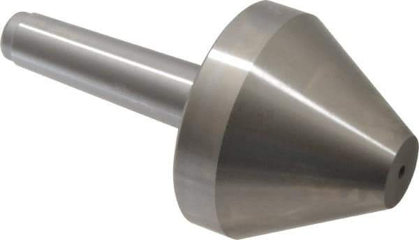 Royal Products - MT3 Taper Shank, 3.15" Head Diam 2,395 Lb Capacity Live Center - 5,000 Max RPM, 2-1/2" Head Length, 1" Point Diam, 2.52" Point Len, 615 Lb Max Workpc, 6-1/16" OAL, Bull Nose Point - Apex Tool & Supply