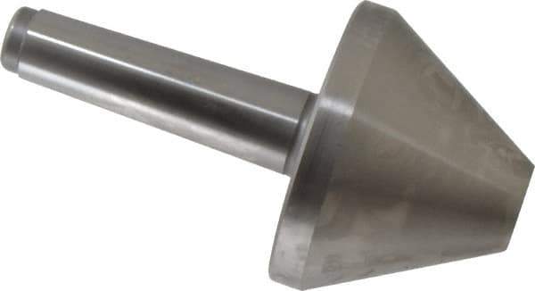 Royal Products - MT4 Taper Shank, 4.15" Head Diam 3,410 Lb Capacity Live Center - 4,500 Max RPM, 3" Head Length, 1-1/4" Point Diam, 3.01" Point Len, 860 Lb Max Workpc, 7-9/16" OAL, Bull Nose Point - Apex Tool & Supply