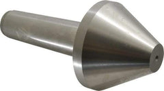 Royal Products - MT5 Taper Shank, 4.15" Head Diam 3,410 Lb Capacity Live Center - 4,500 Max RPM, 3" Head Length, 1-1/4" Point Diam, 3.01" Point Len, 860 Lb Max Workpc, 8-11/16" OAL, Bull Nose Point - Apex Tool & Supply