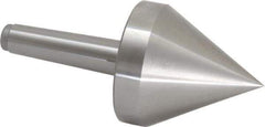 Royal Products - MT3 Taper Shank, 3-5/32" Head Diam 2,255 Lb Capacity Live Center - 5,000 Max RPM, 3-3/8" Head Length, 1" Point Diam, 3.39" Point Len, 475 Lb Max Workpc, 6-15/16" OAL, Pipe Nose Point - Apex Tool & Supply