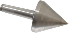 Royal Products - MT4 Taper Shank, 4-5/32" Head Diam 3,180 Lb Capacity Live Center - 4,500 Max RPM, 4-1/8" Head Length, 1-1/4" Point Diam, 4-1/8" Point Len, 630 Lb Max Workpc, 8-11/16" OAL, Pipe Nose Point - Apex Tool & Supply