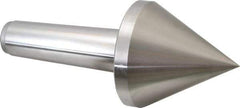 Royal Products - MT5 Taper Shank, 4-5/32" Head Diam 3,180 Lb Capacity Live Center - 4,500 Max RPM, 4-1/8" Head Length, 1-1/4" Point Diam, 4-1/8" Point Len, 630 Lb Max Workpc, 9-13/16" OAL, Pipe Nose Point - Apex Tool & Supply