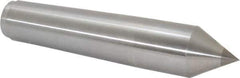 Royal Products - 1.748" Head Diam, Carbide-Tipped Steel Standard Point Solid Dead Center - 5MT Morse Taper, 1.748" Point Diam, 8-1/2" OAL - Apex Tool & Supply