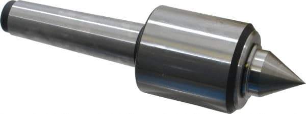 Royal Products - MT4 Taper Shank, 2.45" Head Diam 4,390 Lb Capacity Live Center - 5,000 Max RPM, 2.78" Head Length, 1-1/4" Point Diam, 1.47" Point Len, 2,240 Lb Max Workpc, 8-5/8" OAL, 1/2" Tip Diam, Standard Point - Apex Tool & Supply