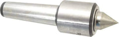 Royal Products - MT6 HD Taper Shank, 3.82" Head Diam 5,300 & 10,540 Lb Capacity Live Center - 3,000 Max RPM, 3.89" Head Length, 2" Point Diam, 2.31" Point Len, 5,240 Lb Max Workpc, 14" OAL, Standard Point - Apex Tool & Supply