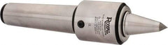 Royal Products - MT5 Taper Shank, 2.45" Head Diam 1,905 Lb Capacity Carbide Tipped Live Center - 12,000 Max RPM, 2.78" Head Length, 1-1/4" Point Diam, 2.35" Point Len, 525 Lb Max Workpc, 10-3/4" OAL, 1/2" Tip Diam, Long Point - Apex Tool & Supply