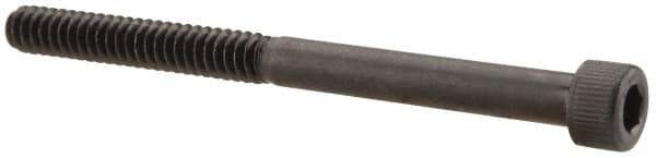 Value Collection - #6-32 UNC Hex Socket Drive, Socket Cap Screw - Alloy Steel, Black Oxide Finish, Partially Threaded, 1-3/4" Length Under Head - Apex Tool & Supply