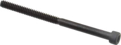 Value Collection - #6-32 UNC Hex Socket Drive, Socket Cap Screw - Alloy Steel, Black Oxide Finish, Partially Threaded, 2" Length Under Head - Apex Tool & Supply